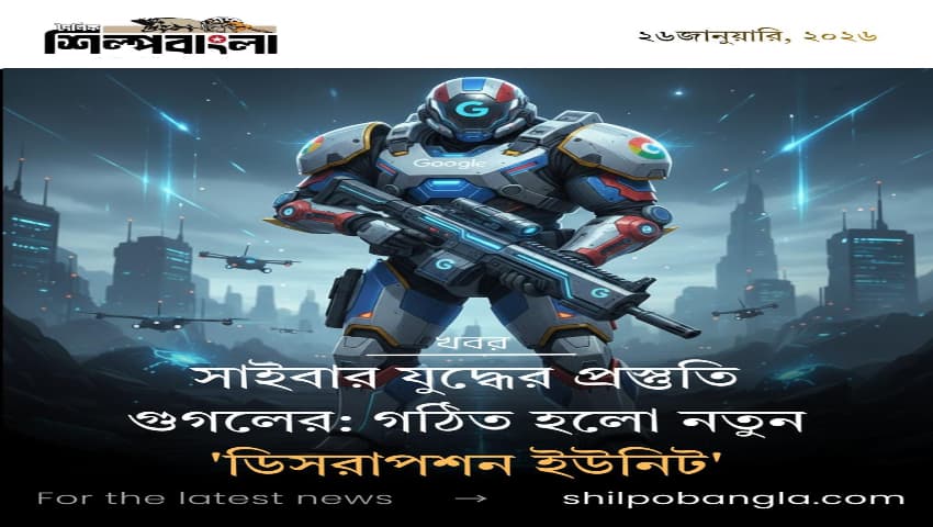 সাইবার যুদ্ধের প্রস্তুতি গুগলের: গঠিত হলো নতুন 'ডিসরাপশন ইউনিট'