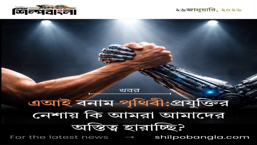 এআই বনাম পৃথিবী:প্রযুক্তির নেশায় কি আমরা আমাদের অস্তিত্ব হারাচ্ছি?
