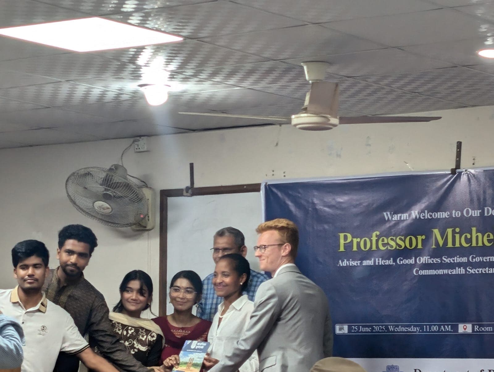 জাবির দর্শন বিভাগে 'কমনওয়েলথ স্কলারশিপ ও শিক্ষার্থীদের আন্তর্জাতিক নেটওয়ার্কিং’ বিষয়ক আলোচনা অনুষ্ঠিত